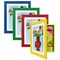 Americanflat 10x12.5 Kids Art Frame - Set of 4 - 8.5x11 with Mat or 10x12.5 without Mat - Kids Artwork Frame - Magnetic Frame Closure - Shatter Resistant Glass - Hanging Hardware